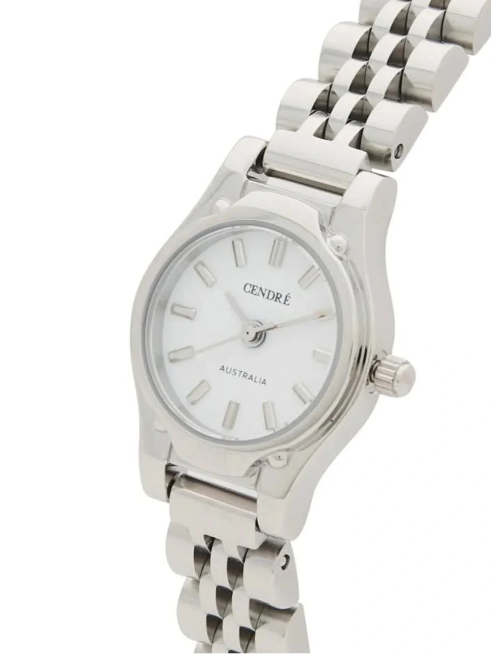 NWOB Cendre Australia Women's Silver Bracelet Watch - White Dial
